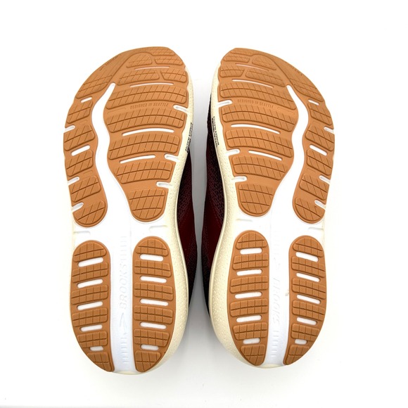 Brooks Ghost 2 Max Running Shoes Maroon‎ Red Men's Size 14 Medium Width Sneakers - Picture 7 of 7